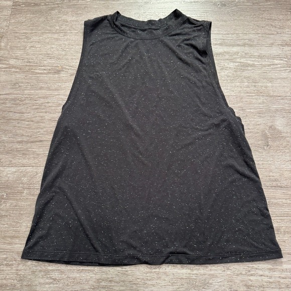 Lululemon Tank Top Womens 6 Black Sleeveless Athletic Run‎ Performance Workout - Picture 1 of 7